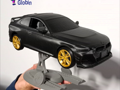 M 240i 1-10 Scale - Includes Pedestal Support 3Dプリントモデル
