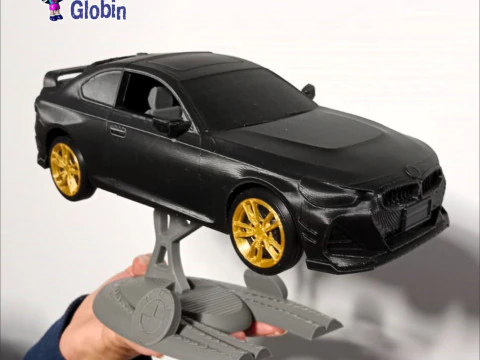 M 240i 1-10 Scale - Includes Pedestal Support 3D Print Model