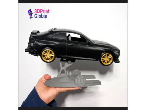 M 240i 1-10 Scale - Includes Pedestal Support 3D Print Model
