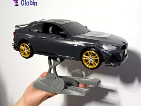 M 240i 1-10 Scale - Includes Pedestal Support 3Dプリントモデル