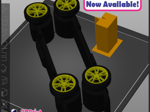 M 240i 1-10 Scale - Includes Pedestal Support 3Dプリントモデル