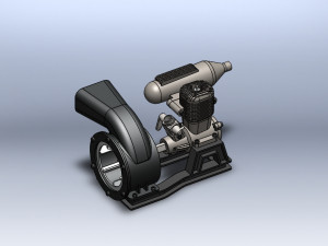 engine blower assambly 3D Модель