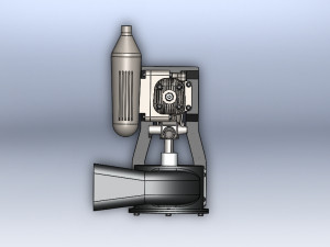 engine blower assambly Modèle 3D