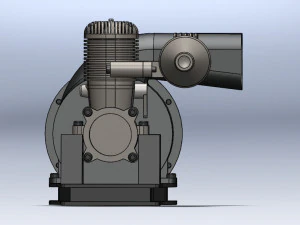 engine blower assambly 3D Model
