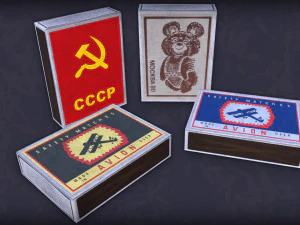 soviet matches 3D Model