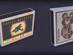 soviet matches Model 3D