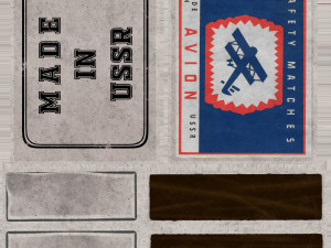 soviet matches Model 3D