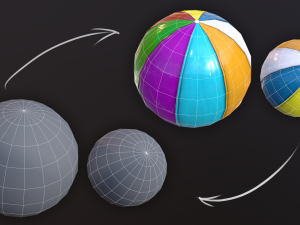 free ball - myach 3D मॉडल
