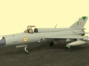 mig-21 bison 3D Model
