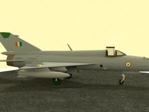 mig-21 bison 3D Model