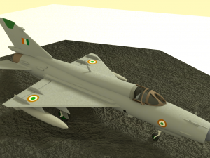 mig-21 bison Modelo 3D
