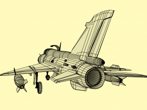 mig-21 bison Modelo 3D