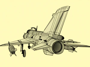 mig-21 bison 3D Model