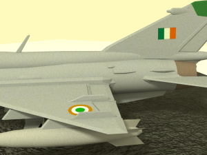 mig-21 bison Modelo 3D