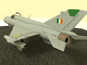 mig-21 bison Modelo 3D
