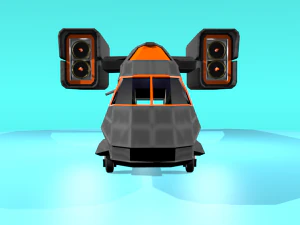 fc-17 fictional aircraft 3D Model