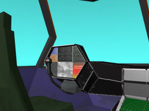 fc-17 fictional aircraft 3D Model