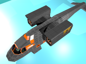 fc-17 fictional aircraft 3D Модель