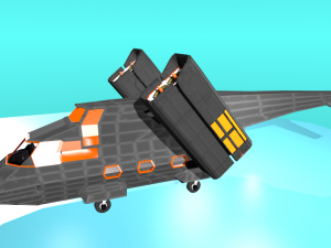 fc-17 fictional aircraft 3D Модель