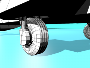 fc-17 fictional aircraft 3D Модель
