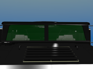 black hmmwv Modèle 3D
