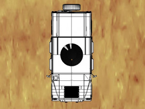 black hmmwv Modèle 3D