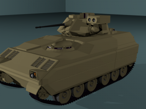 m3 bradley 3D Model