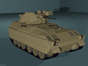 m3 bradley 3D Model