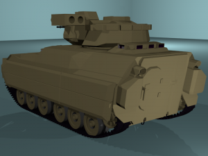 m3 bradley 3D Model