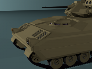 m3 bradley 3D Model
