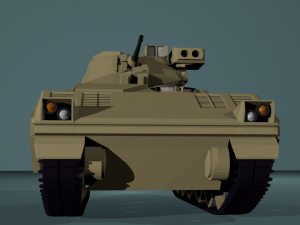 m3 bradley 3D Model