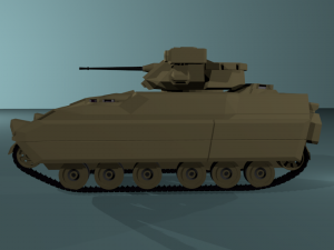 m3 bradley 3D Model