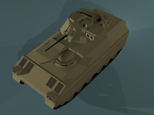 m3 bradley 3D Model