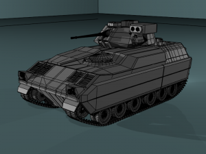 m3 bradley 3D Model