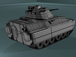 m3 bradley 3D Model