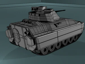 m3 bradley 3D Model