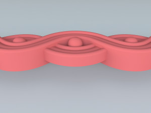 modeling decor palaster Modelo 3D
