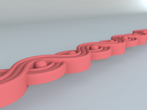 modeling decor palaster Modelo 3D