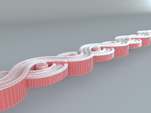 modeling decor palaster Modelo 3D