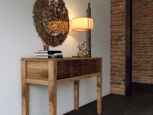 arabic calligraphy console Model 3D