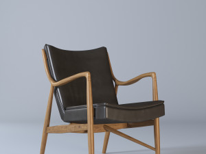 modern chair 1945 3D मॉडल