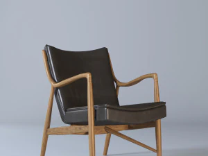 современный стул 1945 года 3D Модель