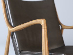 modern chair 1945 3Dモデル