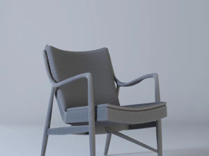 modern chair 1945 3D Model