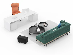 sofa director office 3D Model