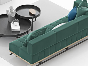 sofa director office Modello 3D