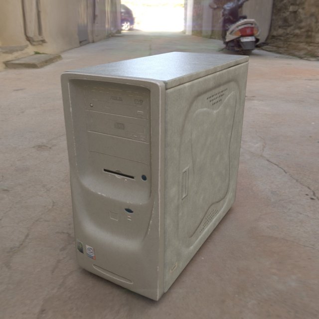 computer pentium 4 Model 3D .c4d .max .obj .3ds .fbx .stl .blend