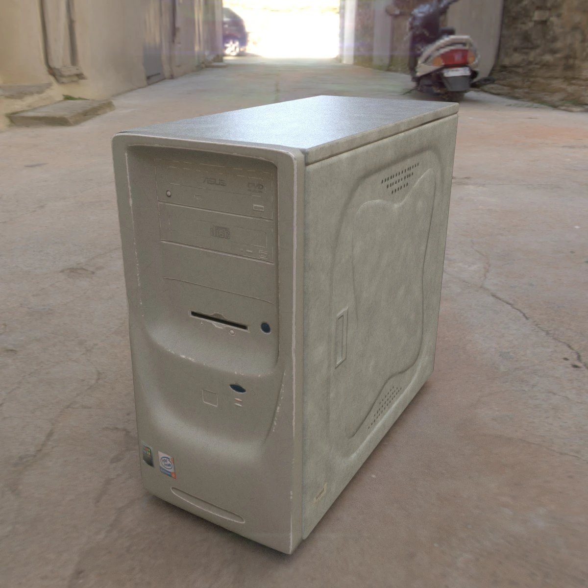 computer pentium 4 3D Model .c4d .max .obj .3ds .fbx .stl .blend 
