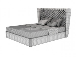 bed 3D 模型