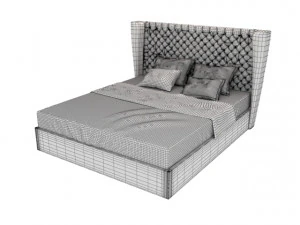 bed 3D Model